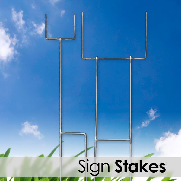 real estate sign stakes